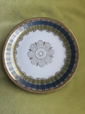 Royal Helderberg Winterling Bavaria White With Gold Salad Plate 7.75'' D