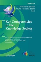 Key Competencies In The Knowledge Society MáRta TurcsáNyi-Szabó