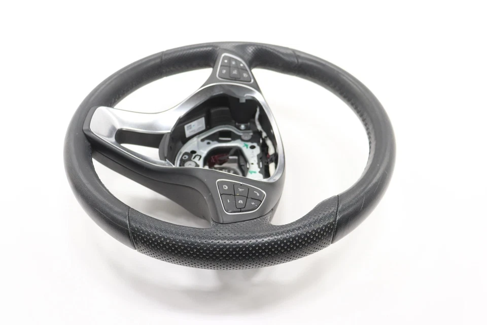 2016 - 2022 MERCEDES GLC300 X253 STEERING WHEEL W/ SWITCH BUTTON OEM BLACK_235 - Image 2 of 4