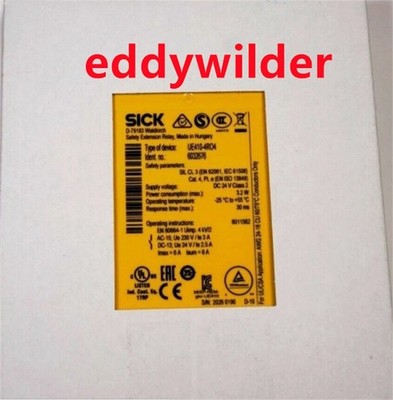 1PC SICK UE410-4R04  sick Safety Relay UE410-4R04 Fast Shipping.
