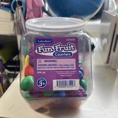 Lakeshore Learning Counting Fun Fruits Matching Game Color Sorting Math Set