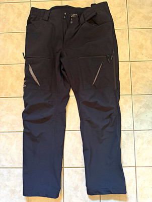 RevolutionRace Hiball Softhell Pants Herren Schwarz 2XL wasserabweisend