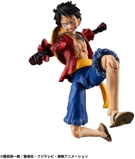 Figura de acción Variable Action Heroes Luffy Armament Haki ver One Piece MegaHouse Foto 4 de 4