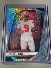 2025 Panini Prizm Draft Picks Tavien St. Clair Mojo Refractor /25 #162 RC