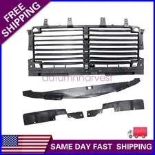 Active Grille Shutter Upper w/o Actuator Motor For 2019-22 Chevy Silverado 1500