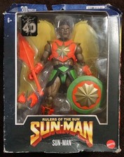 Masterverse SUN-MAN Rulers Of The Sun Action Figure 30 Points Articulation NEW