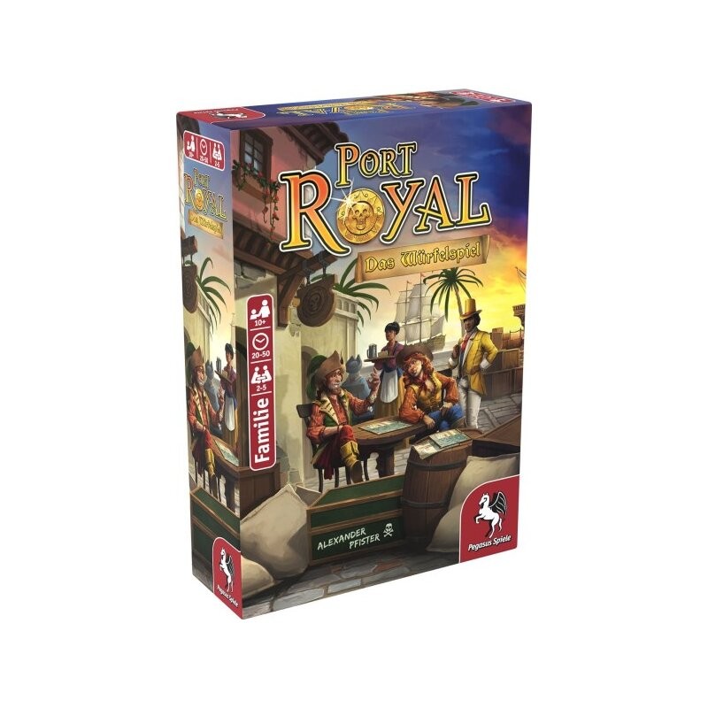 Port Royal - Das Würfelspiel - Gesellschaftsspiel für 2-5 Spieler ab 8 Jahren DE