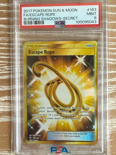 Escape Rope graded PSA 9 for sale on eBay
