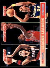 Tracy Murray / B.J. Armstrong / Reggie Miller LL 1994-95 Hoops #252 NBA READ