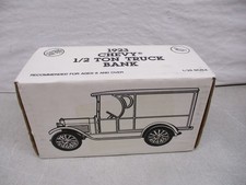 Ertl 1923 Chevy Half Ton Truck Bank 1/25