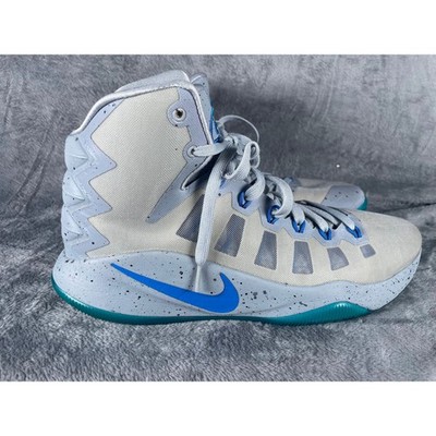Nike Hyperdunk 2015 Karl-Anthony Towns Mens 13 KAT Grey Blue Basketball Shoes