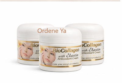 BioCollagen with Elastin Antioxidant Cream | Skin Firming & Elasticity | 3 Jars