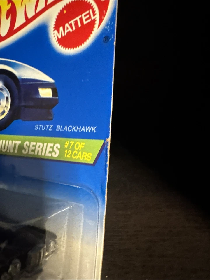 Hot Wheels Stutz Blackhawk Treasure Hunt 1995 serie 1/10.000 #7 (arrugue) Foto 3 de 4
