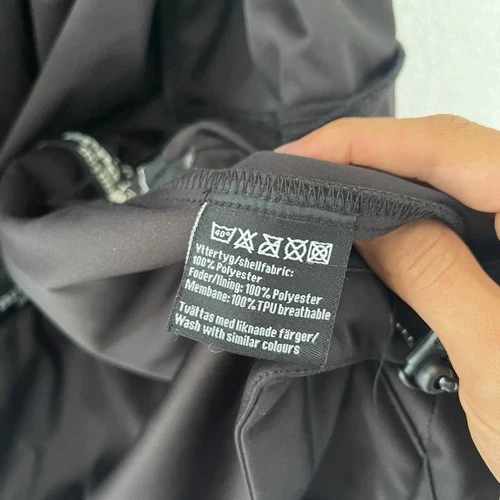 Arrak Outdoor AKKA Mens XL Softshell Jacket WP-3000 Black Sweden image 18