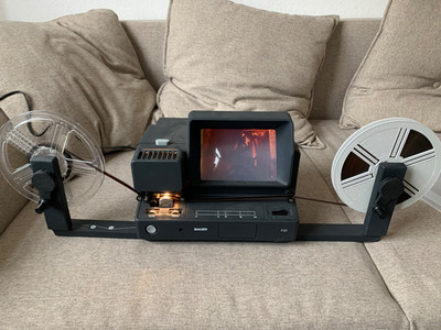 Filmbetrachter Bauer F 20, schwarz, funktionsfähig! Mit Bedienungsanleitung