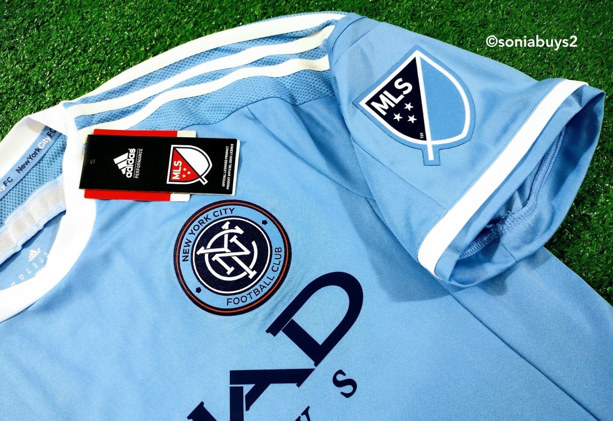 Adidas Men's PIRLO MLS NY City FC Home Authentic Soccer Jersey