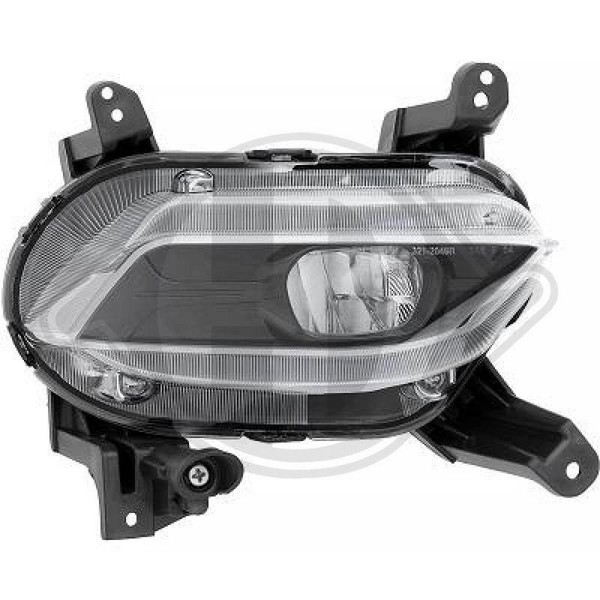 1X Nebelscheinwerfer Diederichs 6872188 FüR Hyundai Rechts-image