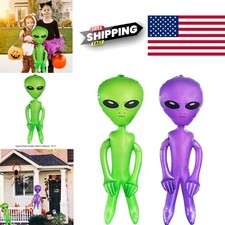 Versatile Inflatable Alien Decor 35.4 Inch Perfect for Carnival and Housewarming