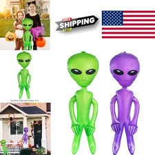 Versatile Inflatable Alien Decor 35.4 Inch Perfect for Carnival and Housewarming