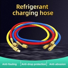 AC Charging Hose Tube Kit Hose Low Loss Fittings for R410A R32 Refrigerant Air C