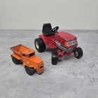 Diecast Tractor Dump Truck Oshkosh 1983 Hot Wheels Lawn Chief 1239 Vtg Metal Toy