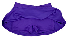 Nike Tennis Skort Skirt Purple Girls L Dry-Fit Technology Elastic Waist