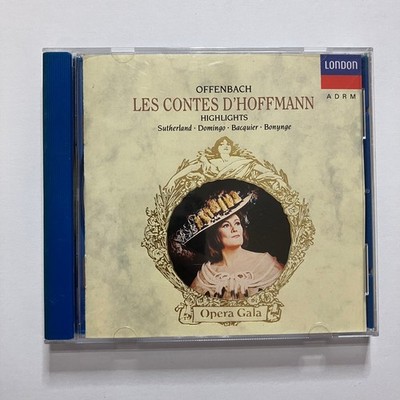 Offenbach   Les Contes D'Hoffmann Highlights CD 1989 Opera Gala ADRM London
