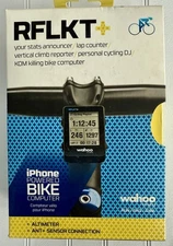 Wahoo Fitness RFLKT iPhone Powered Bike Computer Bluetooth Smart WFBKCOMP2