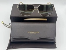 Oliver Peoples CLIFTON OV1150S 534385 - Gold Frame / Chrome Olive Lens (58mm)