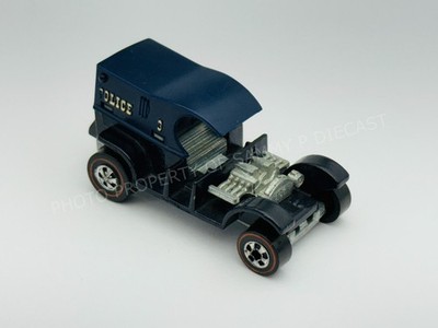 Hot Wheels Redline PADDY WAGON 1973 Dark Blue Enamel HK Very Nice !!