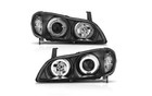 Anzo Projector Black Housing Clear Lens Halogen Headlights for Infiniti I30 I35 (For: Infiniti I35)
