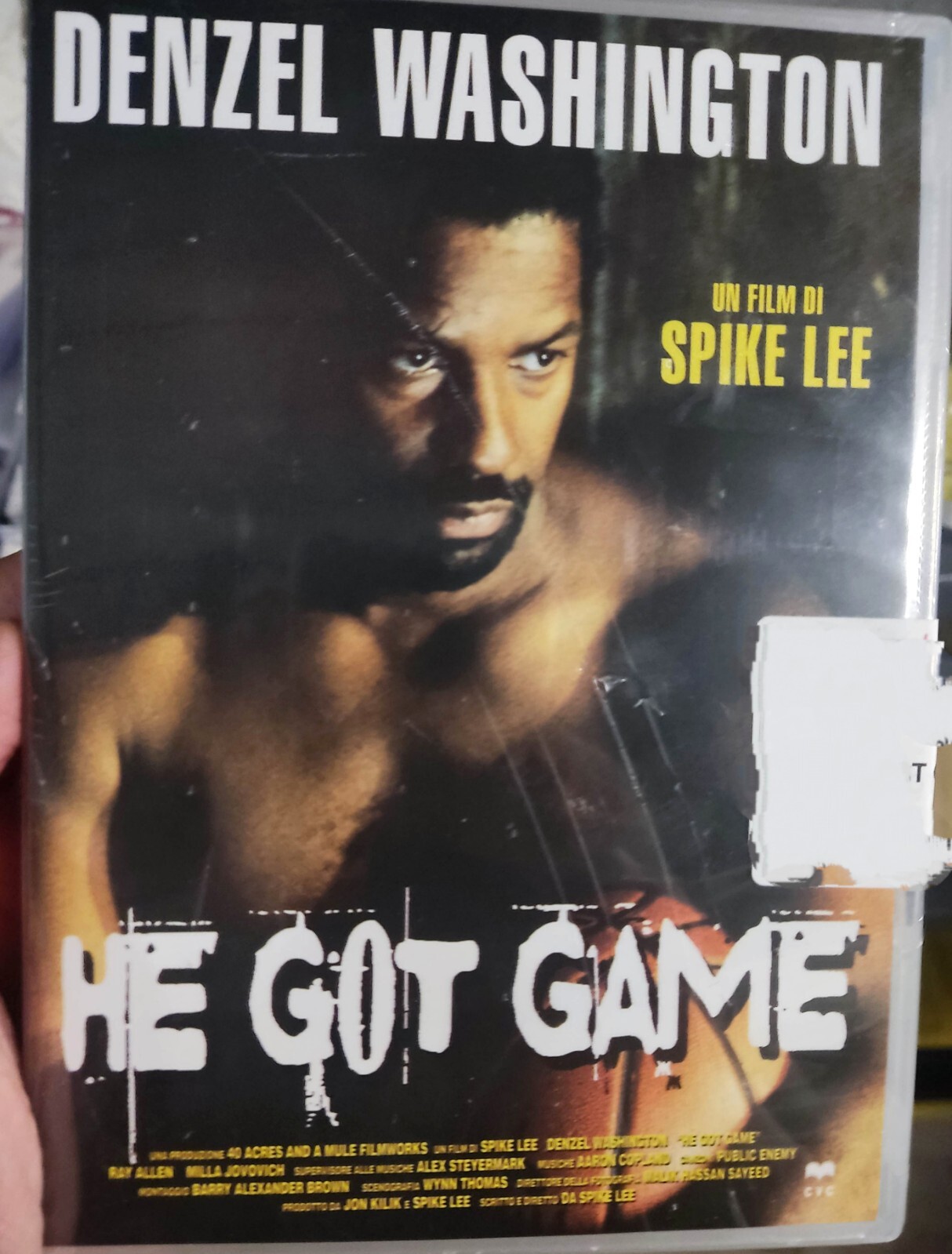 DVD He Got Game di Spike Lee con Denzel Washington Fuori Catalogo sigillato
