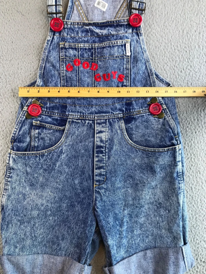 Mono Guess Vintage Talla 4 Azul Denim Georges Marciano Good Guys Hecho en EE. UU. Foto 2 de 4