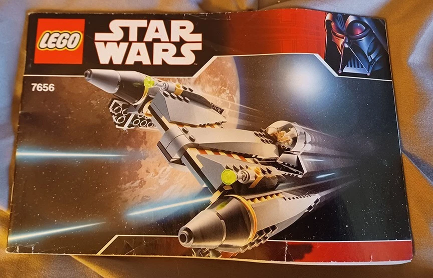 Lego Star Wars Manual ONLY 7656 General Grievous Starfighter 2007 | eBay