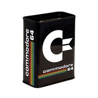 Logoshirt® Nerd Retro Computer Commodore - C64 Logo Blech-Spardose - SparbüChse