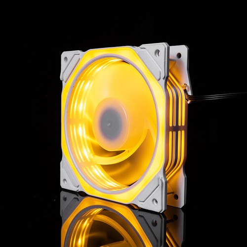 12CM Spider Star RGB Case Fan-Dual-Ring 16 LED Hydraulic Bearing Quiet PC Cooler - Afbeelding 20 van 24