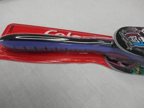 Colgate MONSTER HIGH Toothbrush w/ Tongue Cleaner Purple & Pink NEW 3 PACK LOT - Picture 6 of 7