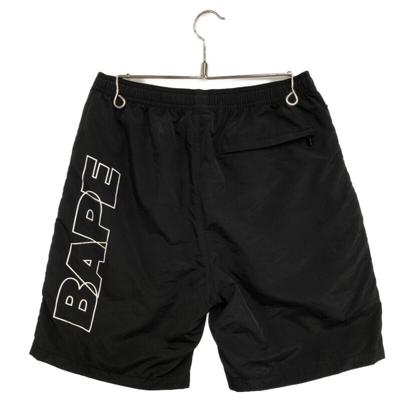 A BATHING APE BAPE Made in China Men Nylon Shorts Pants Size M BLK Used |  eBay