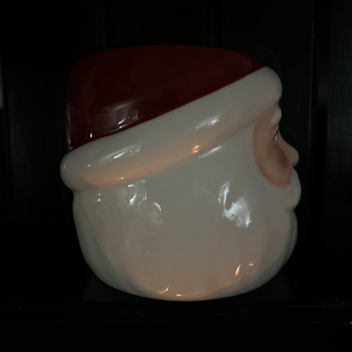 St. Nicholas Square LARGE Winking Santa Mug 4.5 X 4” : 18.6 Oz~ HAND PAINTED~NWT - Picture 6 of 7