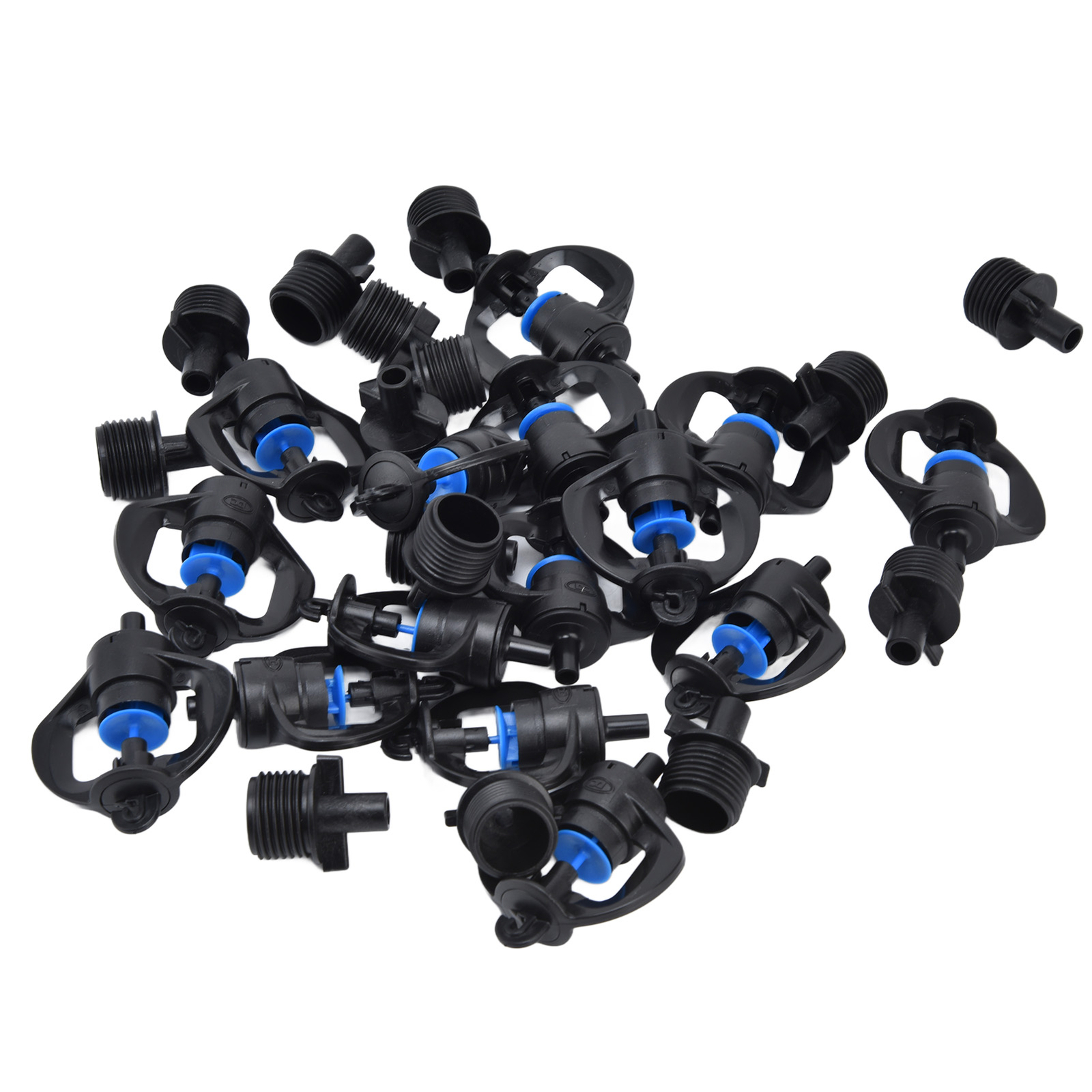 Drip Irrigation Misting Nozzles Plastic Rotating Sprinkler 360