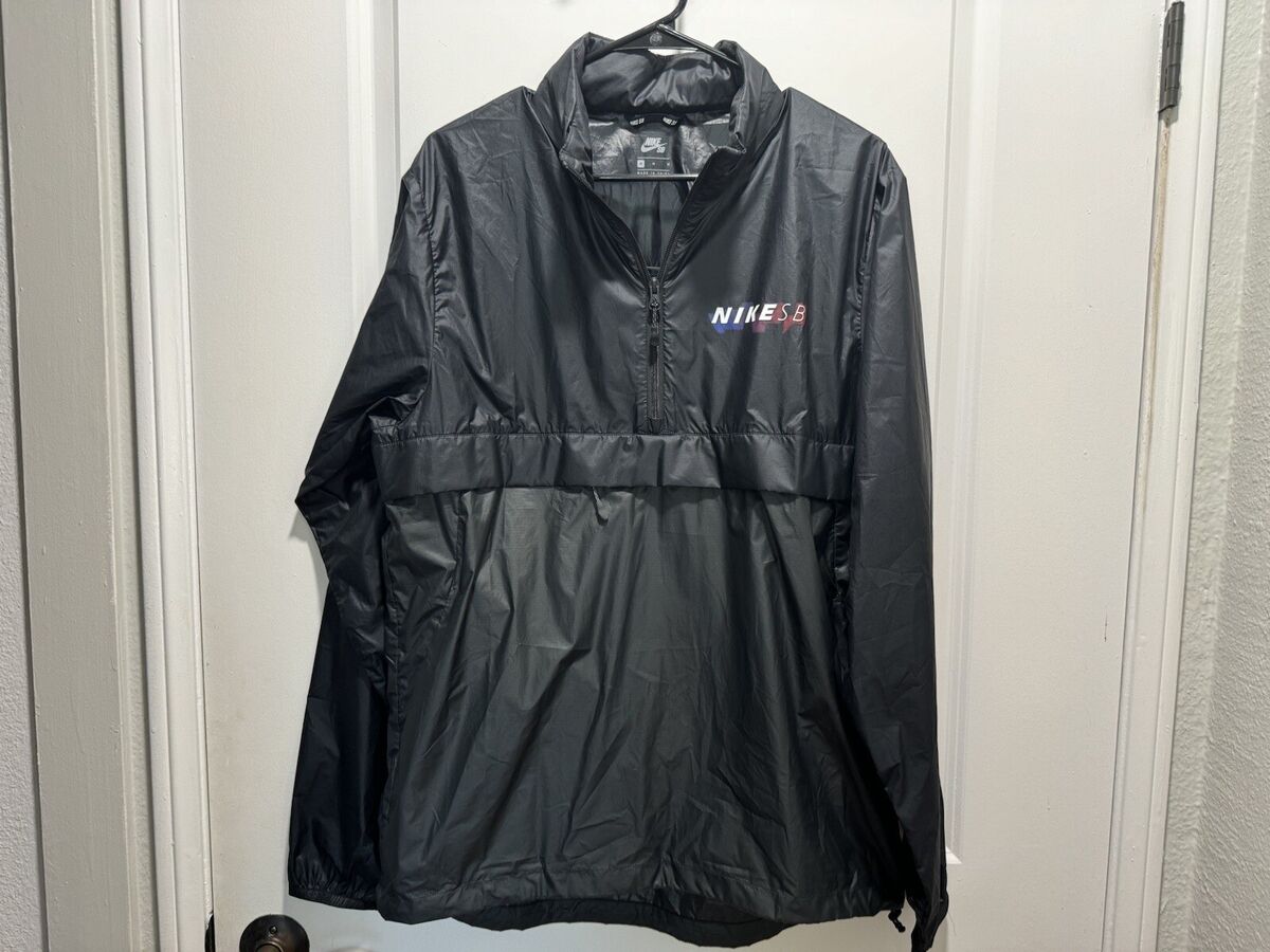 NWT Nike SB Men's Jacket Anorak Packable Nylon Pullover Half NWT Nike SB Men's Jacket Anorak Packable Nylon Pullover Half