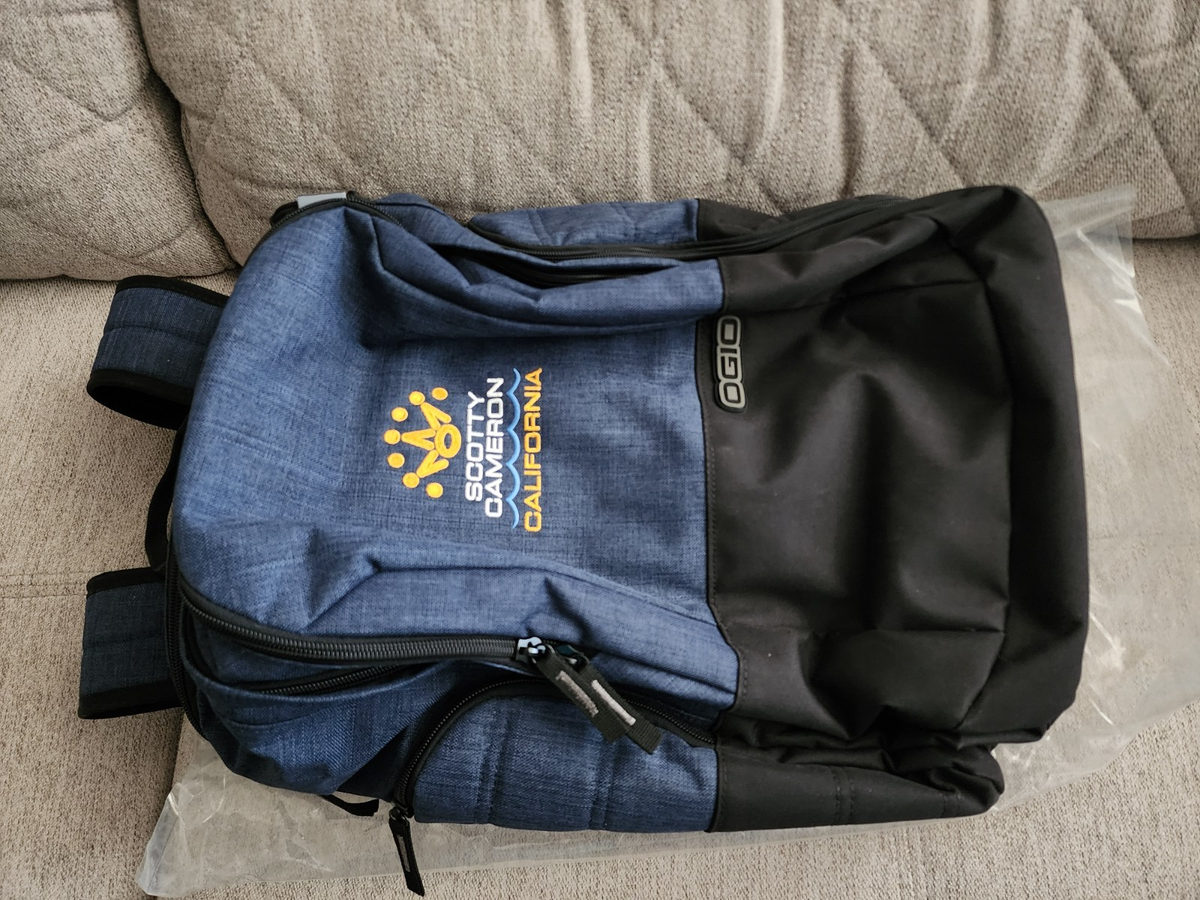 2016 Club Cameron Scotty Cameron Backpack 7 Point Crown Design