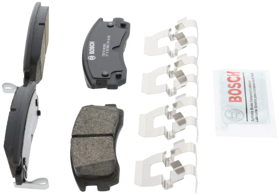 Pastilhas de freio traseiras de cerâmica QuietCast Bosch Pontiac Montana 2000-2005 2001 2002 - Imagem 4 de 4