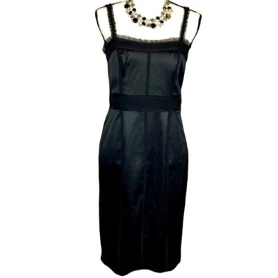 black mesh pencil dress TA3 Seamed Lushy Midi Dress - Lace Black - XL
