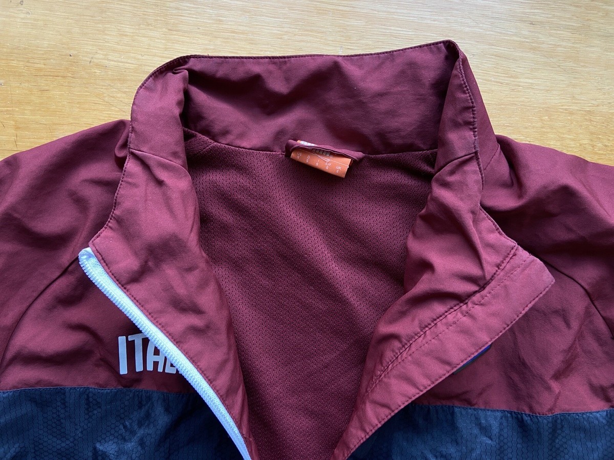 ITALY 2014 2015 FOOTBALL SOCCER JACKET PUMA sz S MEN RED | eBay