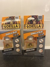 2 x Gorilla Glue Tough Indoor Outdoor  Glass Wood Metal Clear 50ml Superstrong✅