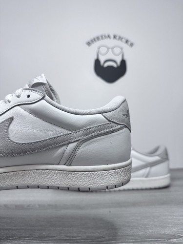 Size 14 - Jordan 1 Retro '85 OG Low Neutral Grey FB9933-100 Preowned Rare - Picture 13 of 23