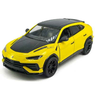 KINSMART 1/40 Lamborghini Urus Performante Model Car Diecast Toy Vehicle Boys Toys Yellow