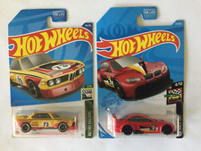 SET/LOT OF 2 BMW 2009/11 M3 GT2 + 1973 3.0 CSL - 1/64 HOT WHEELS - NEW UNOPENED