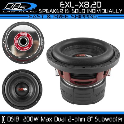 2 ohm 8 subwoofer
